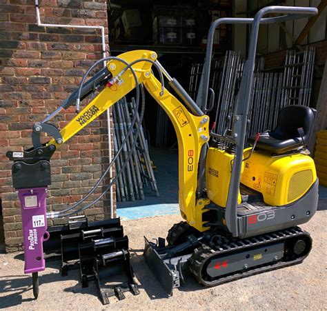 1.5 ton mini digger breaker|rock breaker for mini excavator.